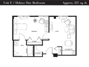 Floorplan of The Terrace at Beth Sholom Village, Assisted Living, Memory Care, Virginia Beach, VA 15