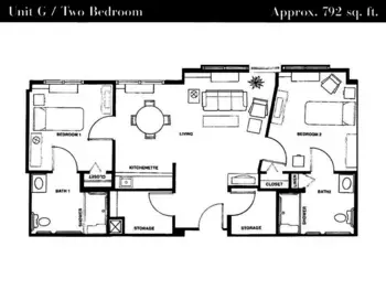 Floorplan of The Terrace at Beth Sholom Village, Assisted Living, Memory Care, Virginia Beach, VA 18