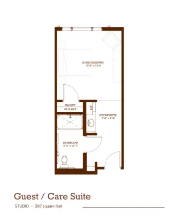 Floorplan of Tower Light on Wooddale Ave, Assisted Living, Memory Care, St Louis Park, MN 2