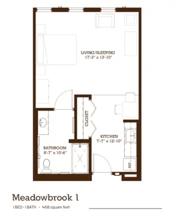 Floorplan of Tower Light on Wooddale Ave, Assisted Living, Memory Care, St Louis Park, MN 3