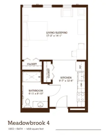 Floorplan of Tower Light on Wooddale Ave, Assisted Living, Memory Care, St Louis Park, MN 6