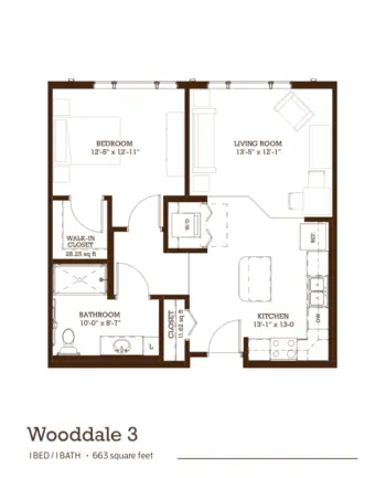 Floorplan of Tower Light on Wooddale Ave, Assisted Living, Memory Care, St Louis Park, MN 13