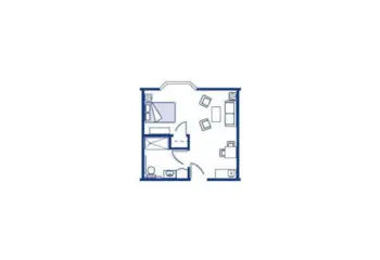 Floorplan of Amber Ridge Assisted Living, Assisted Living, Moline, IL 1