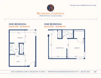 Floorplan of Bethesda Gardens Assisted Living, Assisted Living, Arlington, TX 2