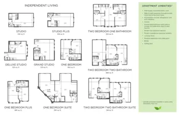 Floorplan of Bloom at Belfair, Assisted Living, Memory Care, Bluffton, SC 2
