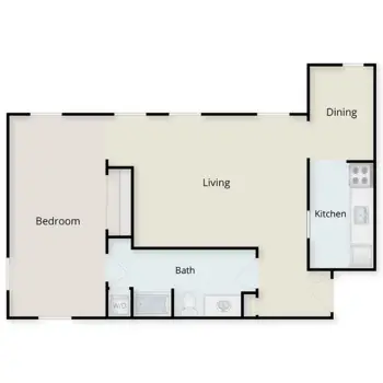 Floorplan of Commonwealth Senior Living at Stratford House, Assisted Living, Memory Care, Danville, VA 4