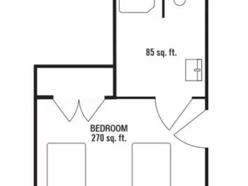Floorplan of Country Place, Assisted Living, Scott City, MO 4