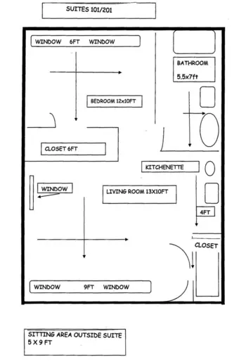 Floorplan of Decatur House, Assisted Living, Sandwich, MA 1
