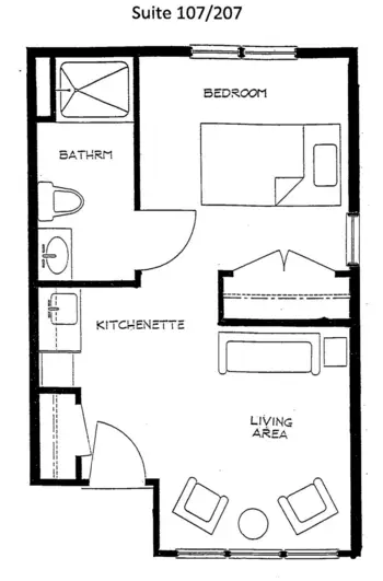 Floorplan of Decatur House, Assisted Living, Sandwich, MA 6