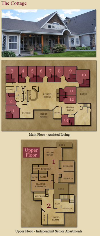 Floorplan of Guardian Angel Homes - Richland, Assisted Living, Richland, WA 1