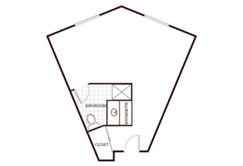 Floorplan of Homeplace of Burlington, Assisted Living, Burlington, NC 5