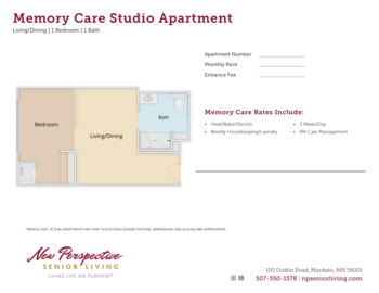 Floorplan of New Perspective Mankato, Assisted Living, Memory Care, Mankato, MN 4