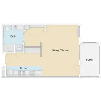 Floorplan of New Perspective Mankato, Assisted Living, Memory Care, Mankato, MN 8