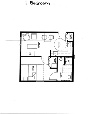 Floorplan of The Gardens Assisted Living at Cherokee, Assisted Living, Cherokee, IA 1