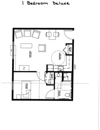 Floorplan of The Gardens Assisted Living at Cherokee, Assisted Living, Cherokee, IA 2