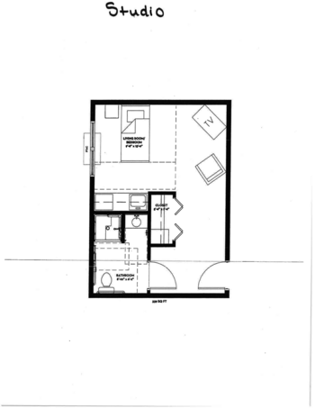 Floorplan of The Gardens Assisted Living at Cherokee, Assisted Living, Cherokee, IA 3