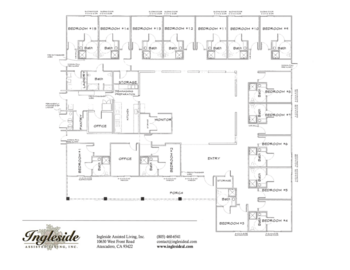 Floorplan of Ingleside Assisted Living, Assisted Living, Atascadero, CA 1