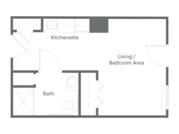 Floorplan of Kingston Residence of Perrysburg, Assisted Living, Perrysburg, OH 3