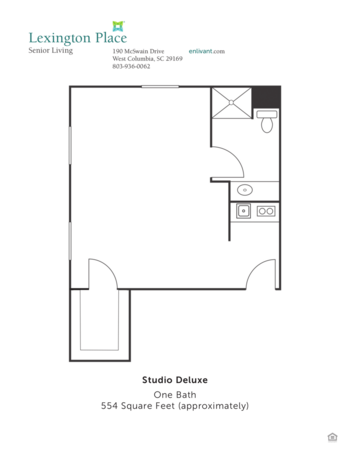 Floorplan of Lexington Place, Assisted Living, West Columbia, SC 3