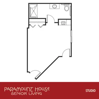 Floorplan of Paramount House Senior Living, Assisted Living, Vacaville, CA 5