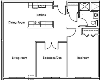 Floorplan of Potter Ridge, Assisted Living, Red Wing, MN 2