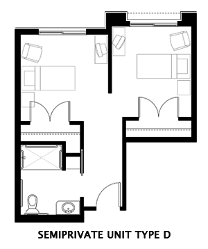 Floorplan of The Lakes, Assisted Living, Banning, CA 18