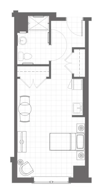 Floorplan of The Residence at Salem Woods, Assisted Living, Salem, NH 4
