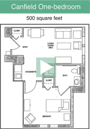 Floorplan of Job Haines Home, Assisted Living, Bloomfield, NJ 4