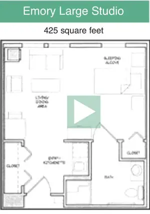Floorplan of Job Haines Home, Assisted Living, Bloomfield, NJ 6