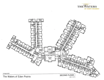 Floorplan of The Waters of Eden Prairie, Assisted Living, Memory Care, Eden Prairie, MN 8