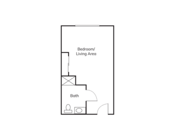 Floorplan of Timberdale Trace, Assisted Living, Memory Care, Owatonna, MN 2