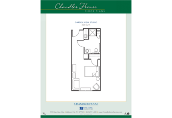 Floorplan of Chandler House, Assisted Living, Jefferson City, TN 1