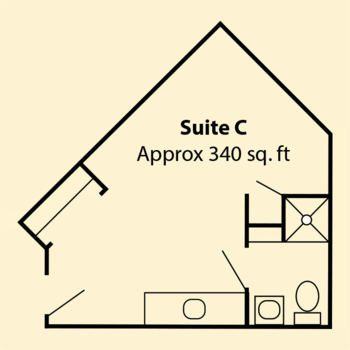 Floorplan of Senior Suites of Urbandale, Assisted Living, Urbandale, IA 4