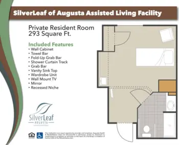 Floorplan of Silverleaf of Augusta, Assisted Living, Augusta, WI 1
