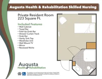 Floorplan of Silverleaf of Augusta, Assisted Living, Augusta, WI 2