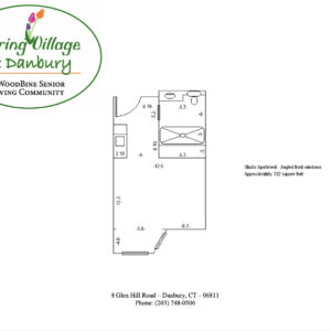 Floorplan of Spring Village at Danbury, Assisted Living, Danbury, CT 4