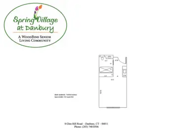 Floorplan of Spring Village at Danbury, Assisted Living, Danbury, CT 5
