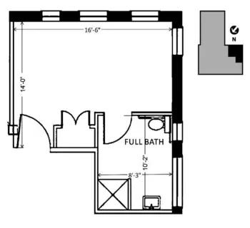 Floorplan of The Gary Residence, Assisted Living, Montpelier, VT 8