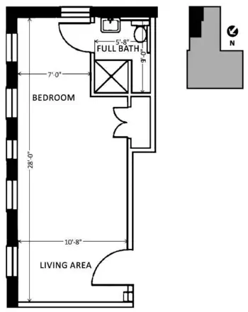 Floorplan of The Gary Residence, Assisted Living, Montpelier, VT 12