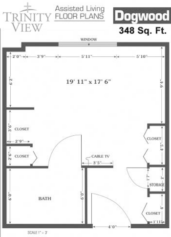 Floorplan of Trinity View, Assisted Living, Arden, NC 2