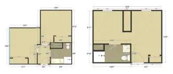 Floorplan of Victorian House, Assisted Living, Parker, CO 1