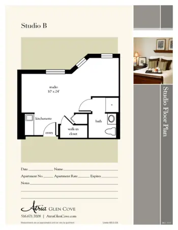 Floorplan of Atria Glen Cove, Assisted Living, Glen Cove, NY 2