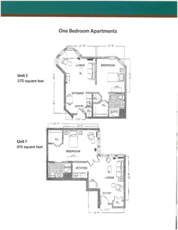 Floorplan of Cohen Florence Levine Estates, Assisted Living, Chelsea, MA 2