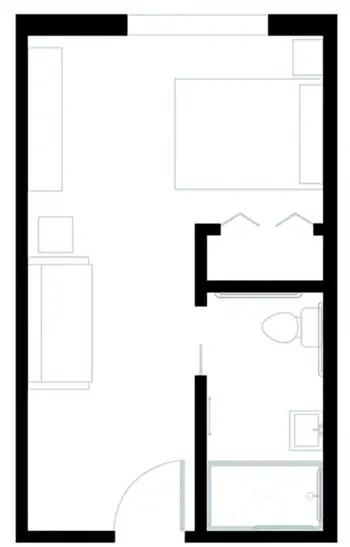 Floorplan of Discovery Village At Stuart, Assisted Living, Stuart, FL 2