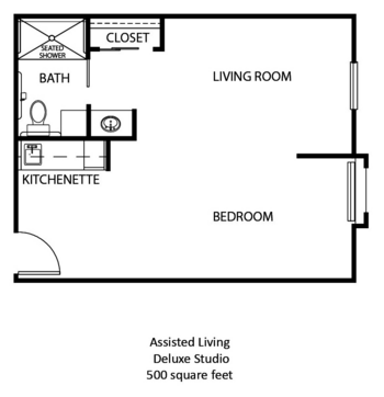 Floorplan of Marquis Place of Elkhorn, Assisted Living, Memory Care, Elkhorn, NE 1