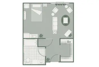 Floorplan of Morningside of Mayfield, Assisted Living, Mayfield, KY 4