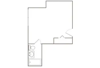 Floorplan of Morningside of Springfield Westgate, Assisted Living, Springfield, TN 1