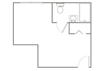 Floorplan of Morningside of Springfield Westgate, Assisted Living, Springfield, TN 2