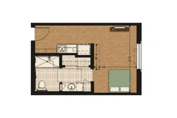 Floorplan of Morningstar of Arvada, Assisted Living, Arvada, CO 2