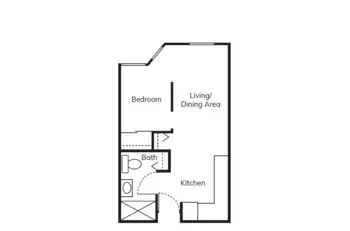 Floorplan of Robin Way, Assisted Living, Memory Care, Kenosha, WI 2